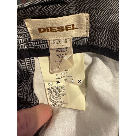 Diesel Project 78 Liquid Space Experiment Pants Size 36 Men’s Trousers Rare - Picture 5 of 9